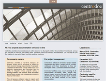 Tablet Screenshot of centrodoc.com